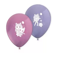 Latexové balonky Gábinin kouzelný domek 28cm - 8ks