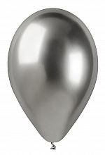 Balónek 33cm/13" #089 SHINY stříbrný