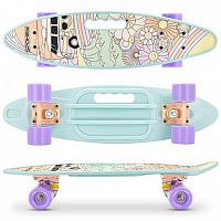 Spokey GROOVY Pennyboard s rukoväťou, 56 cm