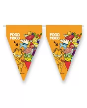 Vlaječková girlanda Garfield 3m