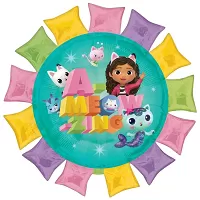 Fóliový balónik Gábinin kúzelný domček 68 x 68 cm