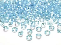 Diamantové konfety modré