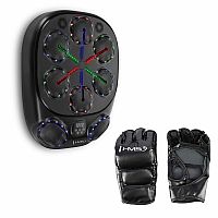 Elektronický boxerský terč HMS TB10 s LED, Bluetooth a rukavicami (Music Boxing Machine)