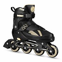 Celoročné korčule NILS Extreme NH382 Enzo 2v1 béžové