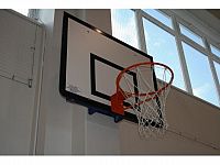 Basketbalová doska 120 x 90 cm, preglejka, interiér, cvičná, CERTIFIKÁT