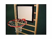 Basketbalová doska 60x50 cm s košom a sieťkou, interiér