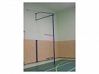 Výsuvné jednohrazdí (KOMAXIT) + 1 hrazdová tyč (nerez)