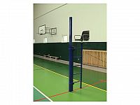 Stolička pre rozhodcu, výškovo nastaviteľná, montáž k stĺpiku 102 mm, CERTIFIKÁT