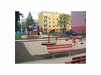 Lavička parková s operadlom, dĺžka 2 m (do betónu)