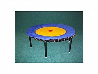 Trampolína guľatá, priem. 100 cm, 6 skladacích nožičiek, ochranný kryt