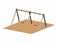 Hojdačka 2x (dvojhojdačka), variant 3 (DH 3)