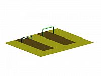 Posilňovacie rámy (2 kusy) - ruky WK11 b, Workoutový prvok