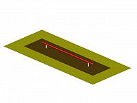 Kladinka balancovací WK08, Workoutový prvok - dĺžka 3 alebo 2 m