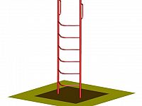 Rebrík - lezecká WK25, Workoutový prvok