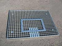 Basketbalová doska oceľová 180 x 105 cm, exteriér