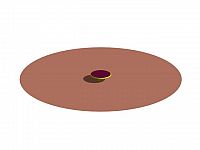 Otočná plošina 600 MINI SC rovná - DHK 9