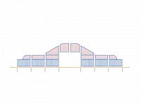 Oplotenie pozdĺžne nízke viacúčelového ihriska SYSTEM SC