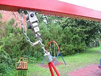 Záves hojdačky Hniezdo (kruh alebo ovál) vr. poistného retiazky