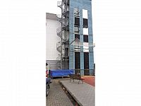 Žinenka 200x200x80 cm pod hasičské cvičné steny