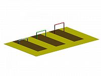 Posilňovacie rámy (3 kusy) - ruky WK11 c, Workoutový prvok