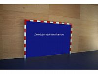 Zmäkčujúca výplň do rámu - bránka na hádzanú 2x3 m