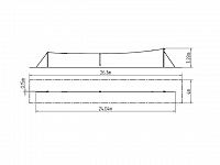 Lanová dráha sloupová 20 m