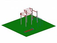 Zostava Workout WHS16 - jacklové stojky