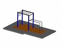 Zostava Workout WHS06 - jacklové stojky