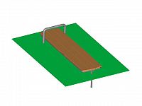 Lavica brucho AW09, AKÁT, Workoutový prvok