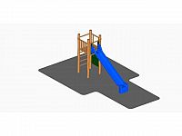 DHA05 - Veža so šmykľavkou, variant 4 (v páde do 1.85 m)