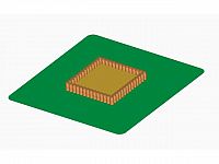 DHA04 - Pieskovisko 3x3 m s plachtou, zvislá konštrukcia