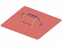 Sloník EDA - kovová preliezačka (lanová sieť) - DHMŠ 1a