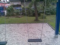 Záves hojdačky SC (nerez reťaz) s pogumovaným sedákom (DH ND)