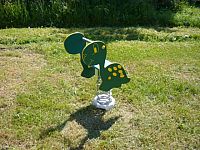 Hojdačka na pružine - dinosaurus SC