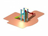 DHL 6 - LUMPÍK 2 - variant 4, nízka lezecká stena