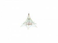 Lanová pyramída SC - výška 4,0 m, výška pádu 1,0 m, 6 zámkov