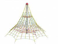 Lanová pyramída SC - výška 4,5 m, výška pádu 1,0 m, 8 zámkov
