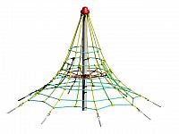 Lanová pyramída SC - výška 2,5 m, výška pádu 1,0 m, 8 zámkov