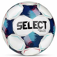 Futbalová lopta Select FB Brillant Replica bielo modrá - veľkosť 3