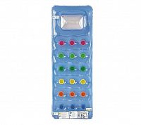 SunClub nafukovacie lehátko s 18 jamkami 173x63x18cm