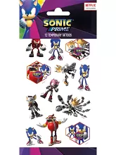 Dětské dočasné tetování Sonic