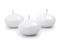 Svíčka plovoucí bílá 4 cm
