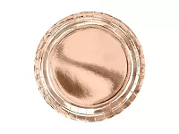 Papierové taniere metalické rose gold 23 cm - 6 ks