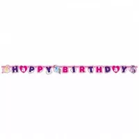 Party nápis My Little Pony - Happy Birthday 200 cm