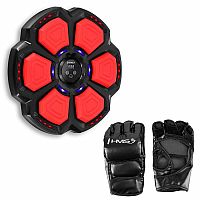 Elektronický boxerský terč HMS TB06 s LED, Bluetooth a rukavicami (Music Boxing Machine)