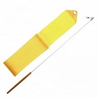 Gymnastická stuha + tyčka - žltá