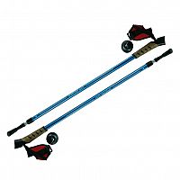 Trekingové palice SPARTAN nordic walking 105-135cm Modrá