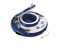 Chladiace plávajúce chladnička Mega INTEX farba šedo / modro / biela