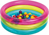 Nafukovacie ihrisko kruh Intex 48674 +50 loptičiek