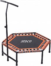 Trampolína SEDCO fitness s madlom HEXAGON 122 cm